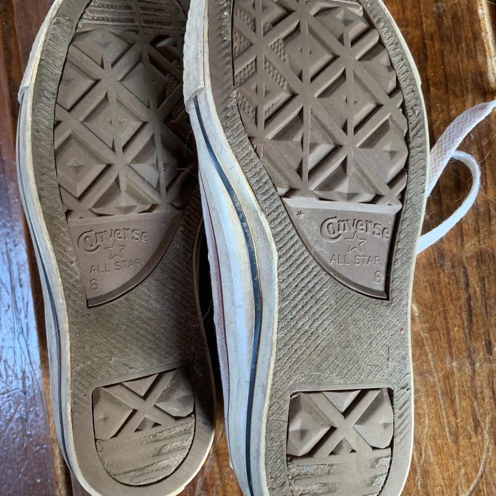 3/$15 White converse
